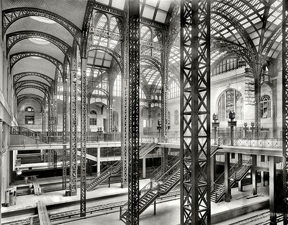 Old Penn Station Interior, 1910