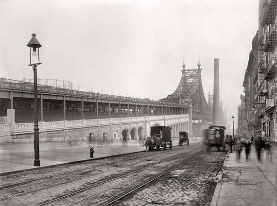 Queensborough Bridge Entrance, 1910