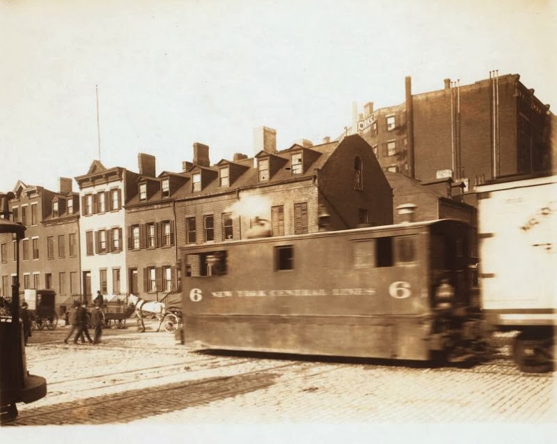 New York Central Lines - Hudson Street & Vestry Street, 1900