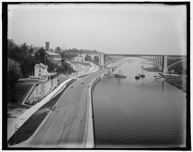 Washington Bridge and Harlem River Drive, 1900s