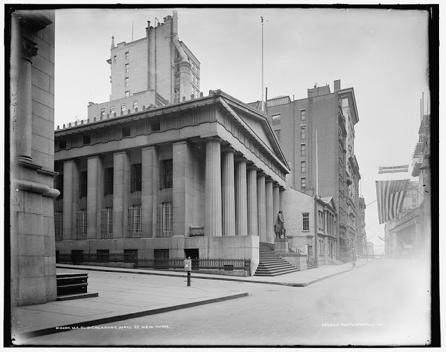 Federal Hall, 1900s