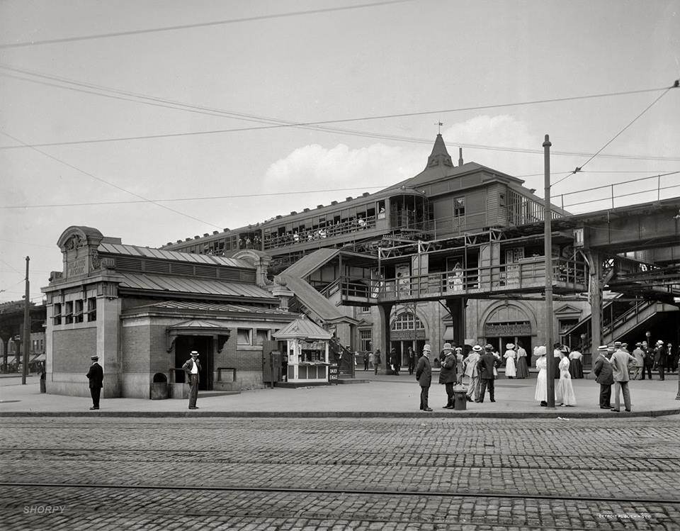 Atlantic Avenue Subway Brooklyn, 1910