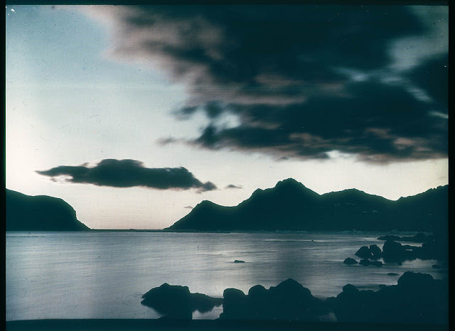 A Sub-Antarctic sunrise in South Georgia, 1915