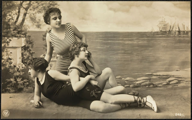 Women's Swimsuit Fashion in Norway, 1920s