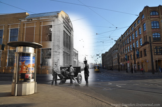 50+ Then And Now Photos Of Berlin During WWII And Today