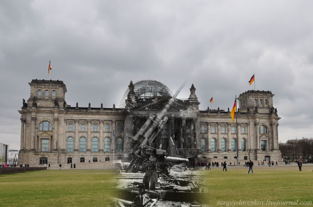 50+ Then And Now Photos Of Berlin During WWII And Today