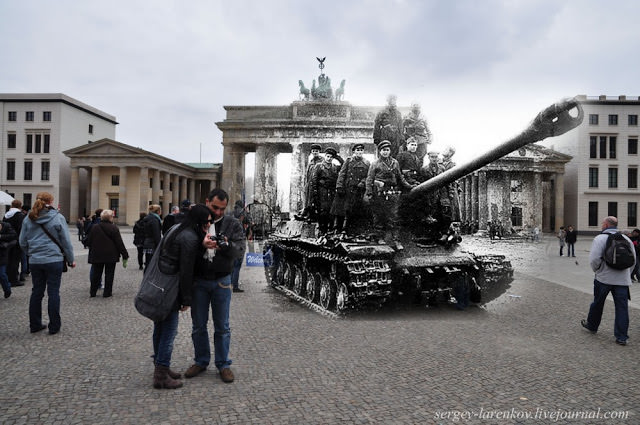 50+ Then And Now Photos Of Berlin During WWII And Today