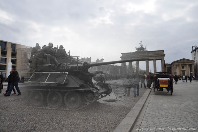 50+ Then And Now Photos Of Berlin During WWII And Today