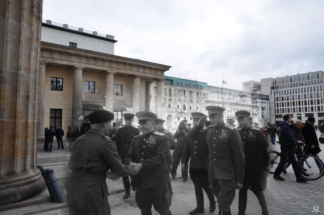 50+ Then And Now Photos Of Berlin During WWII And Today