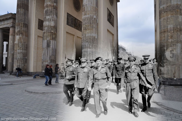 50+ Then And Now Photos Of Berlin During WWII And Today