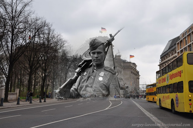 50+ Then And Now Photos Of Berlin During WWII And Today