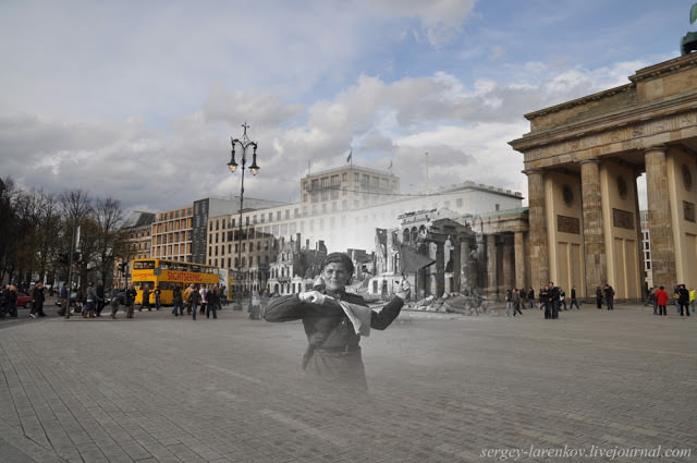 50+ Then And Now Photos Of Berlin During WWII And Today