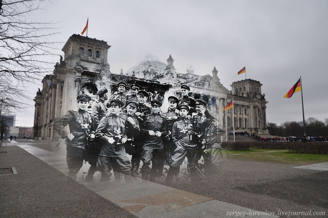 50+ Then And Now Photos Of Berlin During WWII And Today