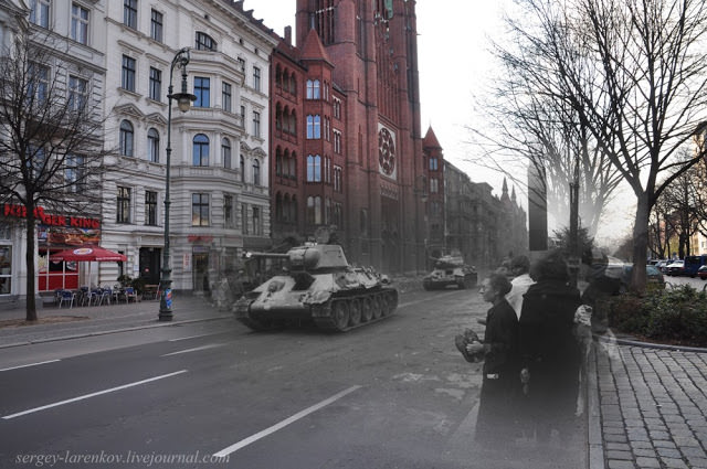 50+ Then And Now Photos Of Berlin During WWII And Today