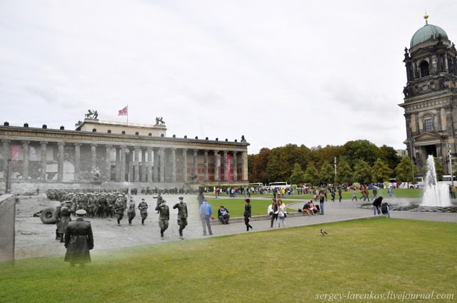 50+ Then And Now Photos Of Berlin During WWII And Today