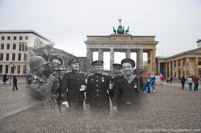 50+ Then And Now Photos Of Berlin During WWII And Today