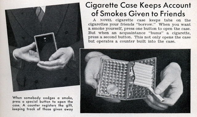 Cigarette Case to Keep Track