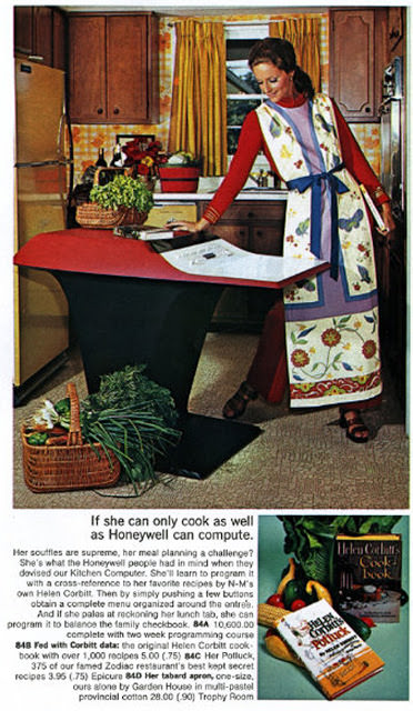 The $70,000 Honeywell Kitchen Computer, 1960s