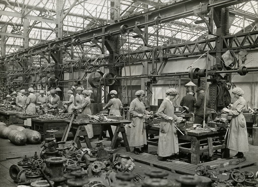 General view of brass fittings shop