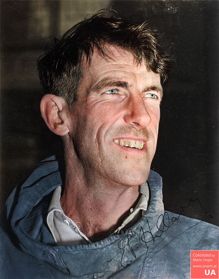 Edmund Hillary, 1953