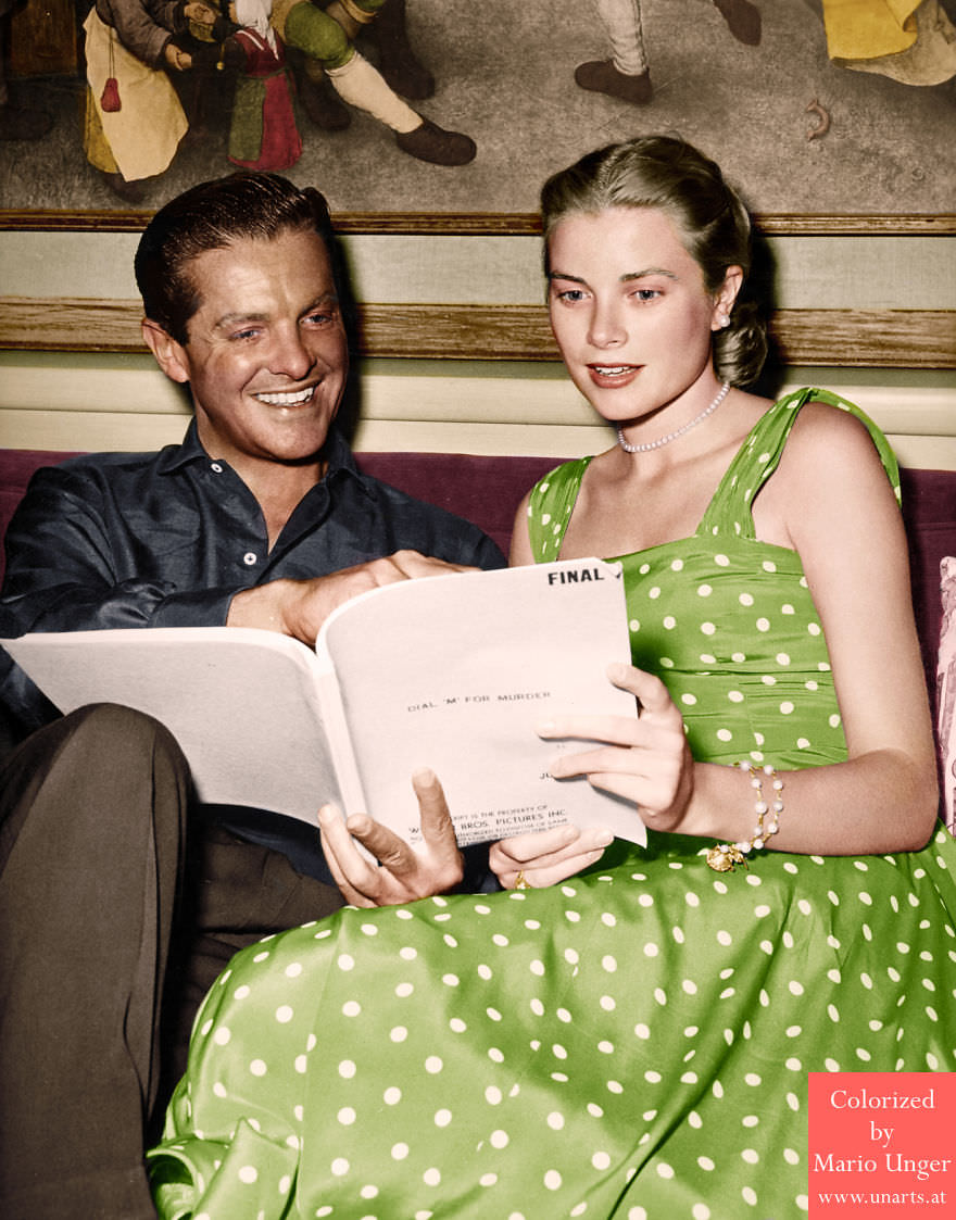 Grace Kelly With Robert Cummings