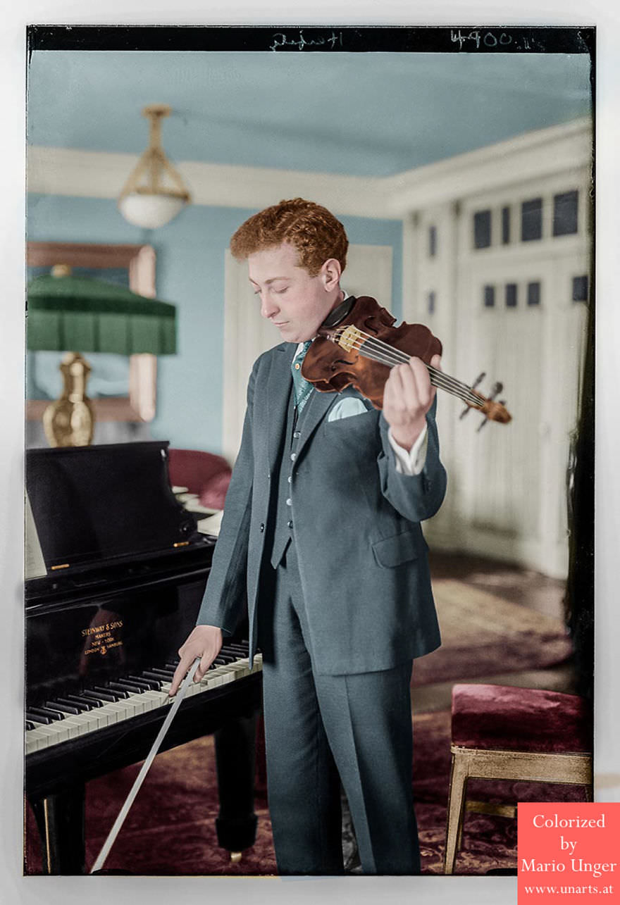 Jascha Heifetz, 1920