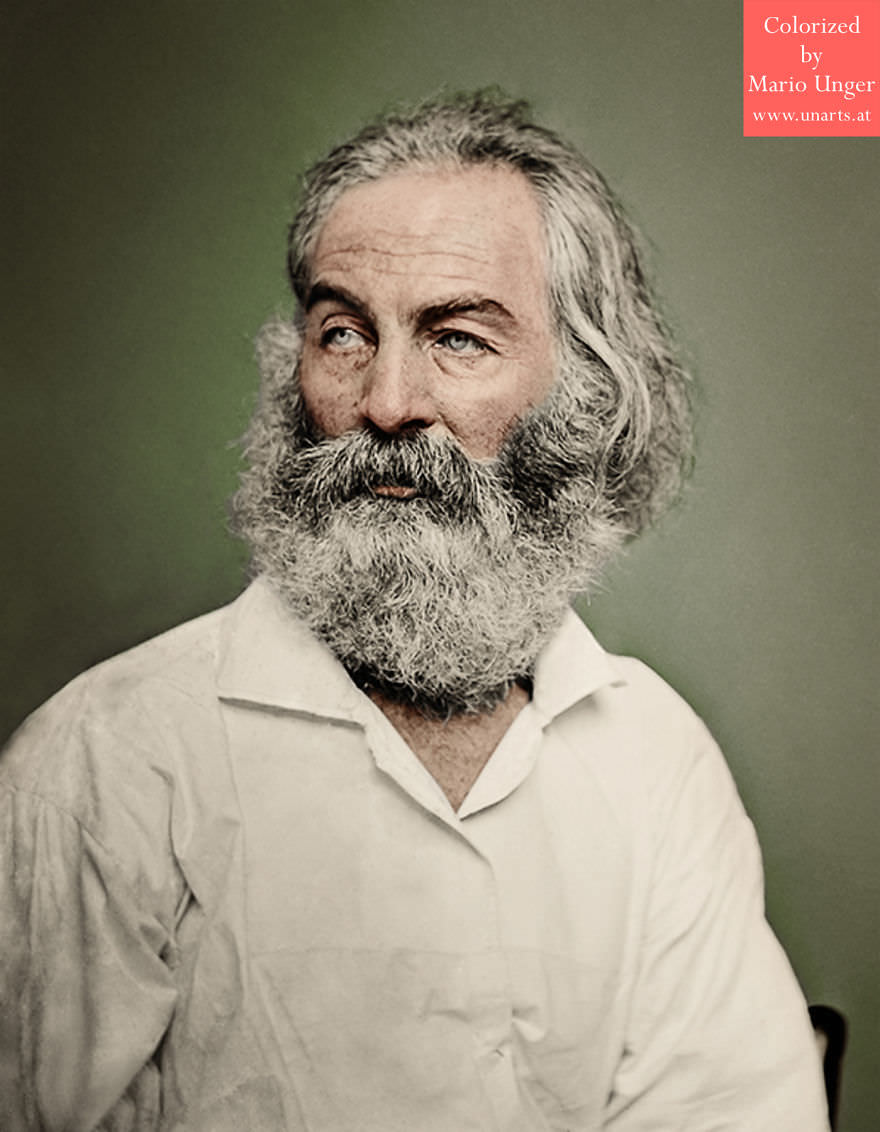 Walt Whitman, 1858
