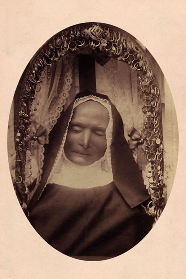Dead nun in Palermo, Sicily.