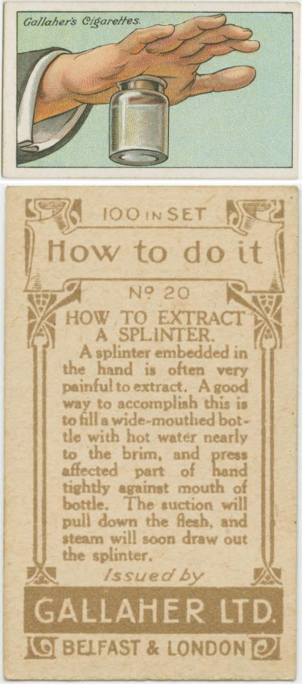 50+ Useful Everyday Life Hacks From 1900s That Are Still Useful Today