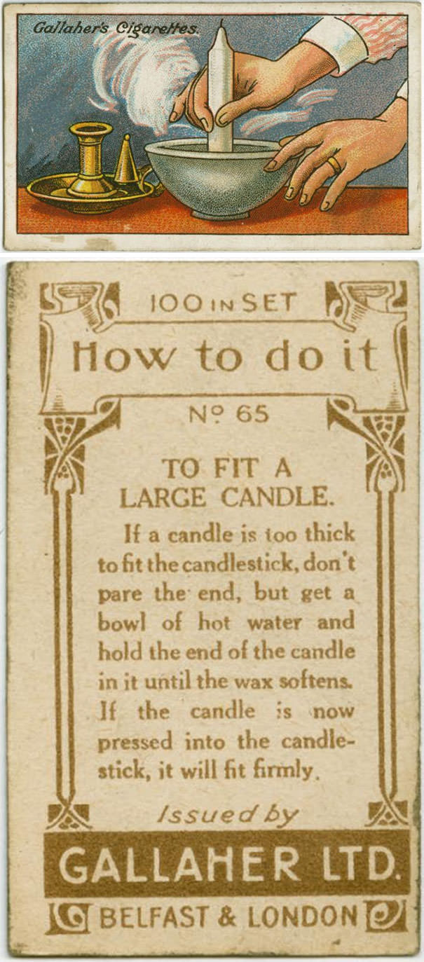 50+ Useful Everyday Life Hacks From 1900s That Are Still Useful Today