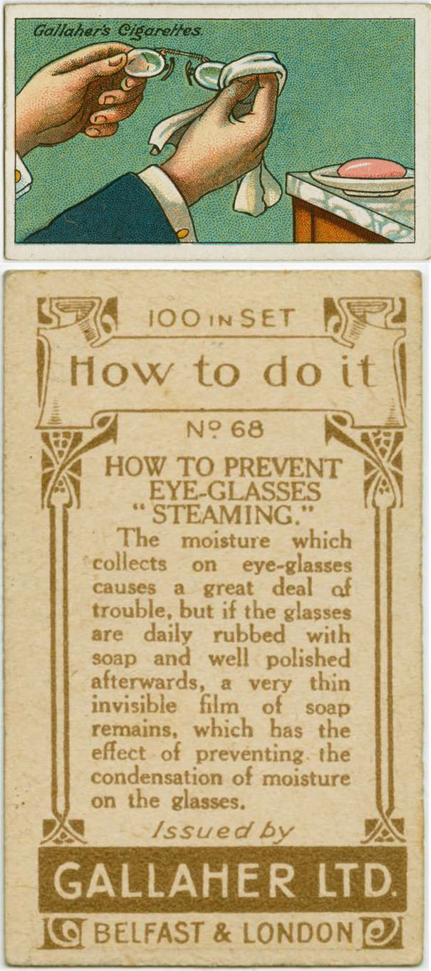 50+ Useful Everyday Life Hacks From 1900s That Are Still Useful Today