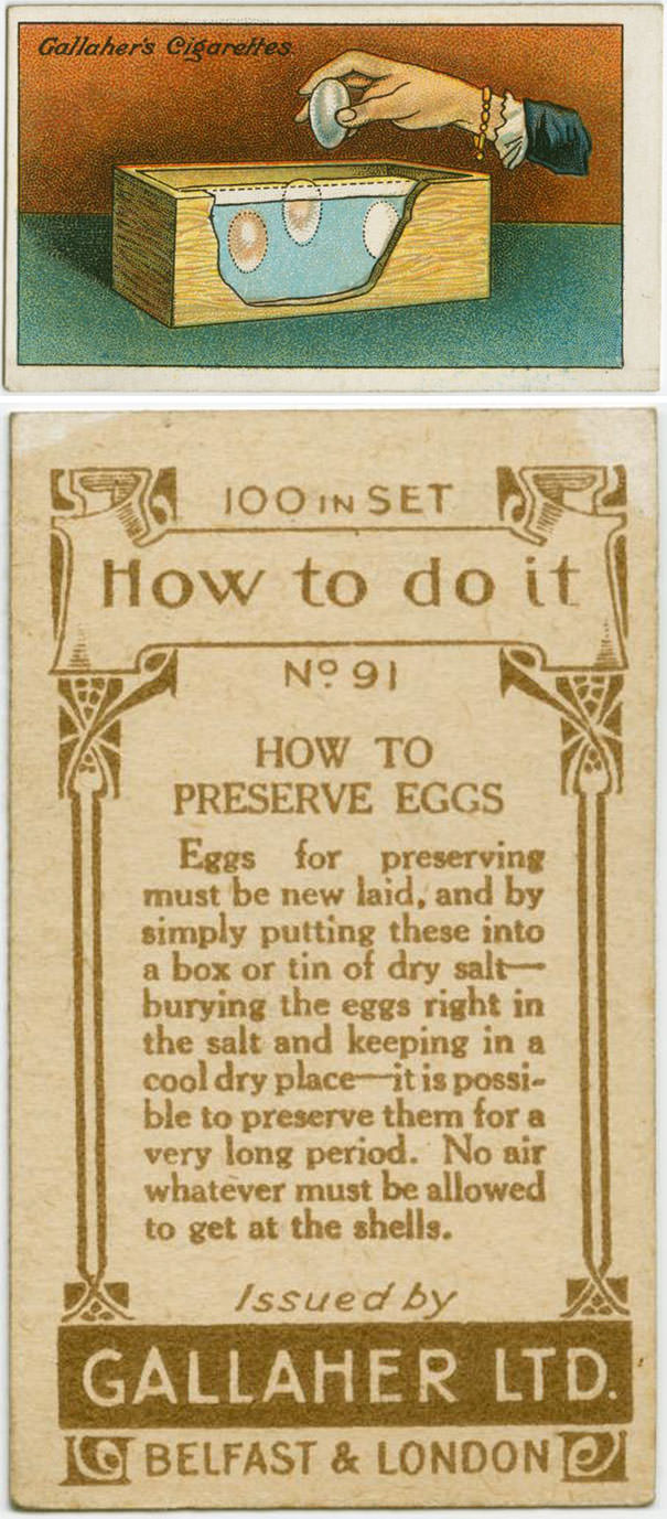 50+ Useful Everyday Life Hacks From 1900s That Are Still Useful Today