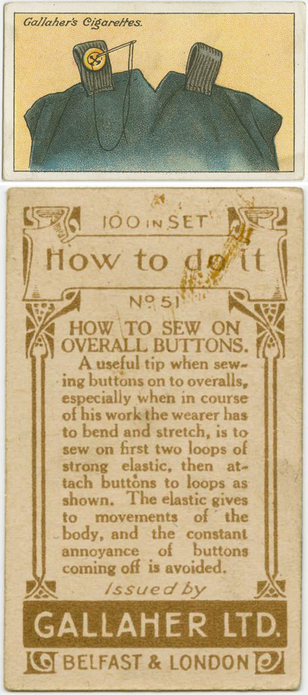 50+ Useful Everyday Life Hacks From 1900s That Are Still Useful Today