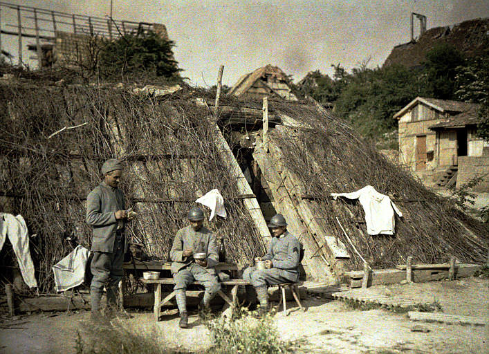 Shelter, France, 1917