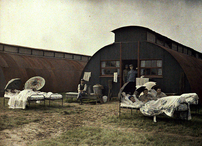 Surgical Center, Belgium, 1917