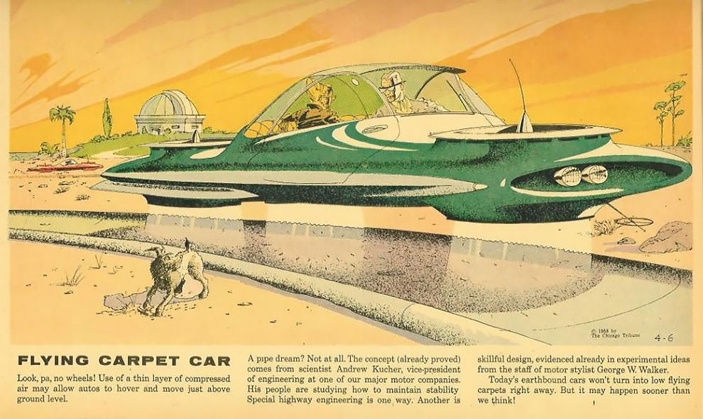 Flying Carpet Car