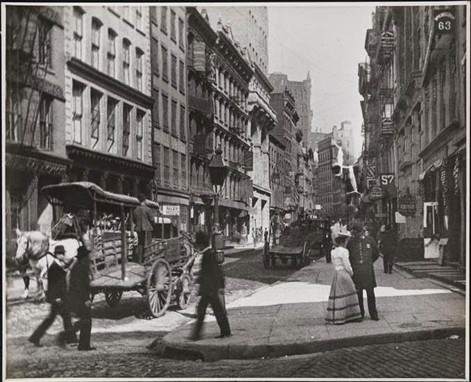 View of Maiden Lane, 1891