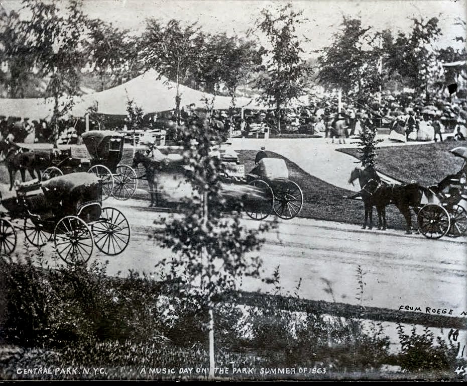 59th Street, Looking West from Grand Army Plaza, 1894