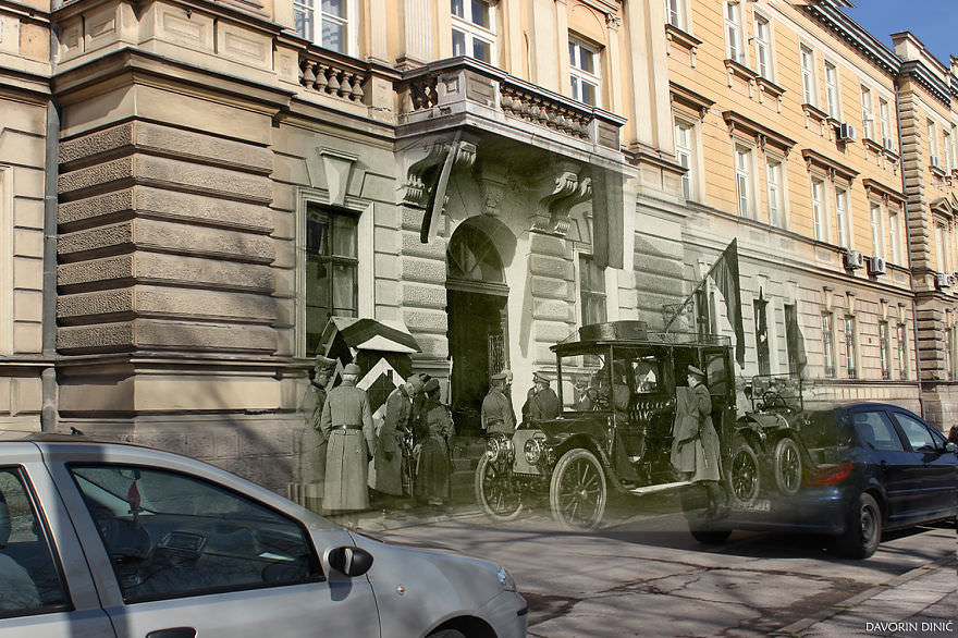 50+ Old And New Photos Of Siberian Streets Merged Together In Single Frame To Bring History To Life