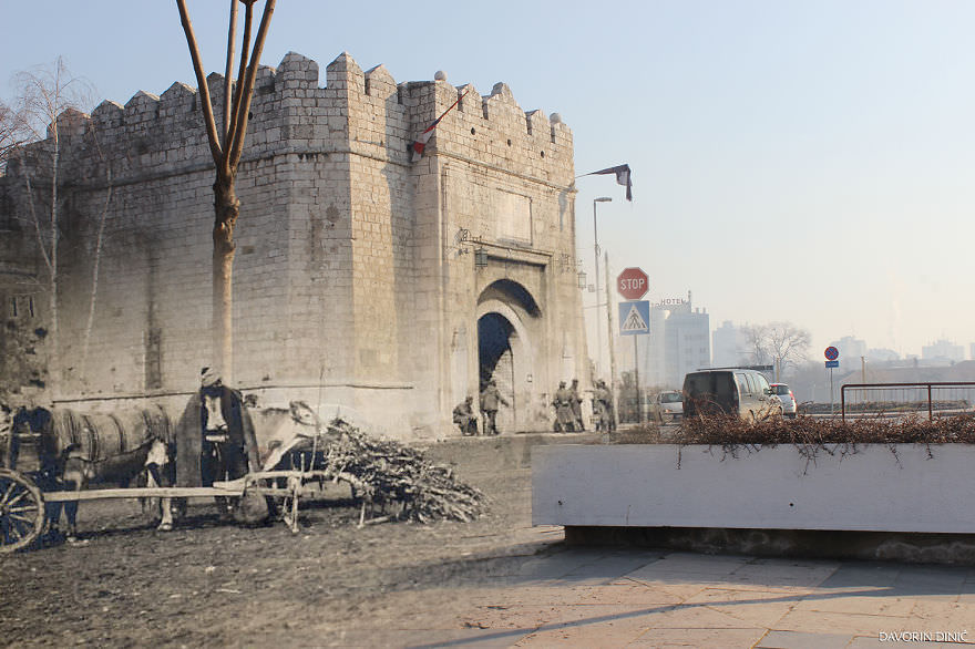 50+ Old And New Photos Of Siberian Streets Merged Together In Single Frame To Bring History To Life