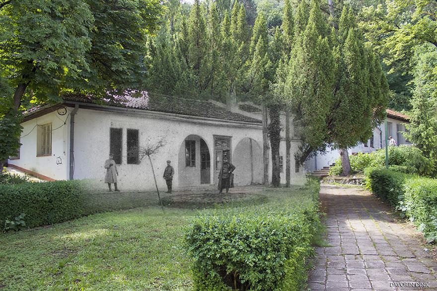 50+ Old And New Photos Of Siberian Streets Merged Together In Single Frame To Bring History To Life