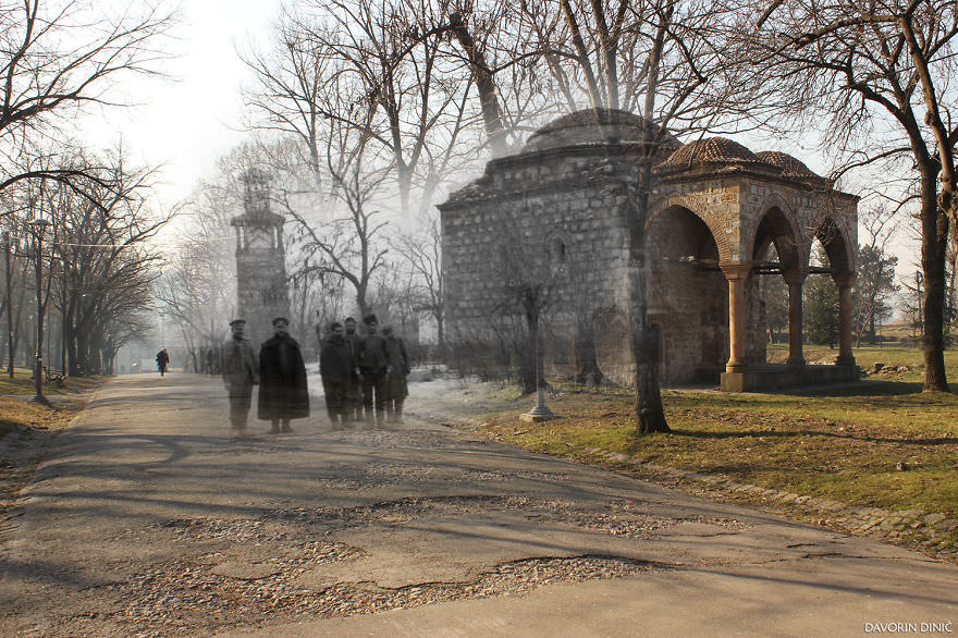 50+ Old And New Photos Of Siberian Streets Merged Together In Single Frame To Bring History To Life