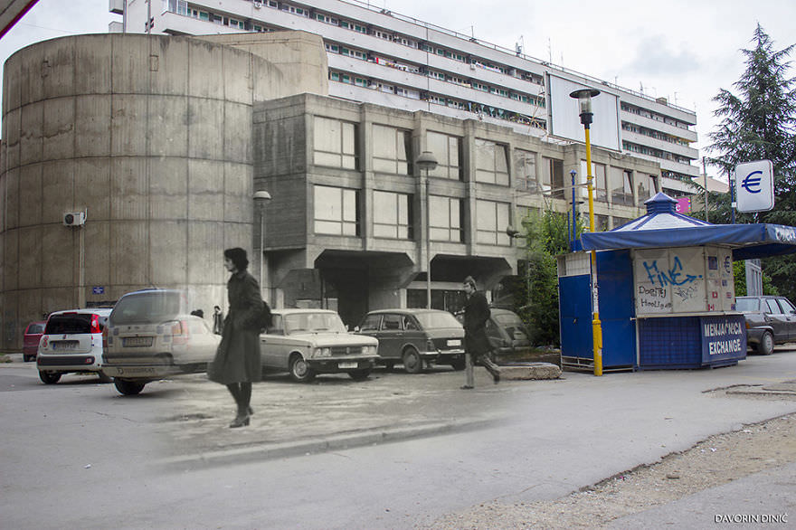 50+ Old And New Photos Of Siberian Streets Merged Together In Single Frame To Bring History To Life