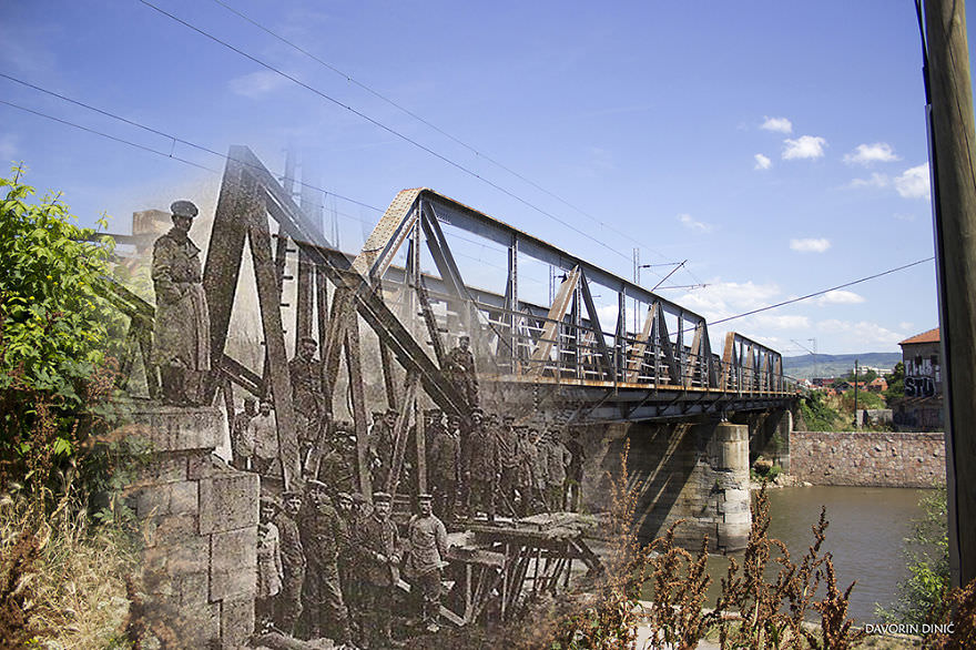 50+ Old And New Photos Of Siberian Streets Merged Together In Single Frame To Bring History To Life