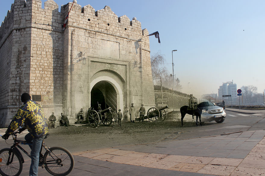 50+ Old And New Photos Of Siberian Streets Merged Together In Single Frame To Bring History To Life