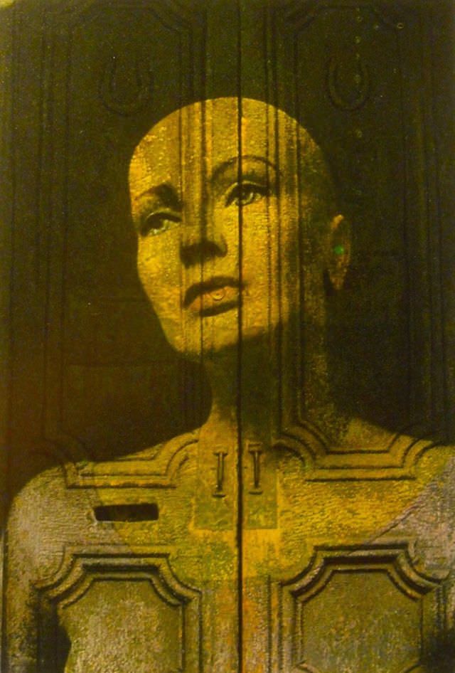Mannequin And Door, 1972