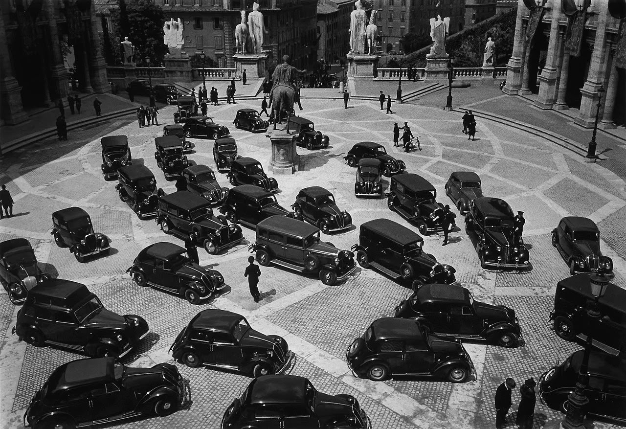 Black Cars, Rome, 1940