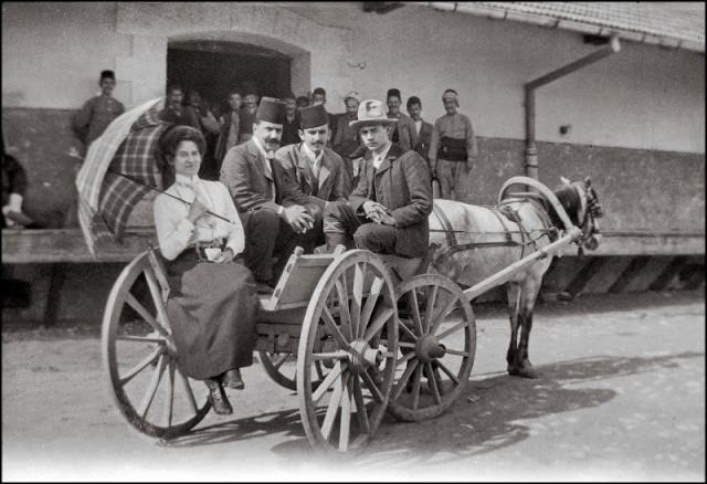 Arrival in Eskişehir, 1903