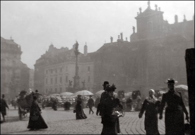 Vienna. Early Morning on the Market, 1903