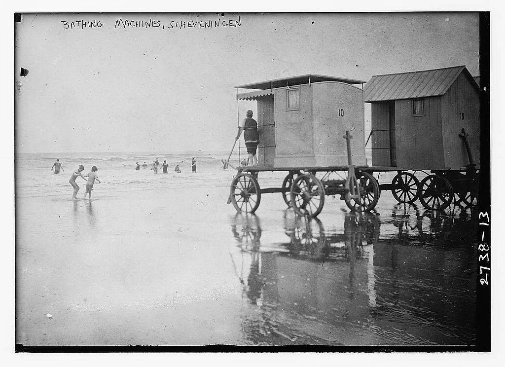 Going Swimming On Wheels: 50+ Historic Photos Of Bathing Machines From Victorian Era